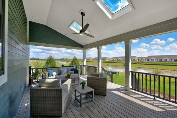 Covered Deck Installation in Monroe Township