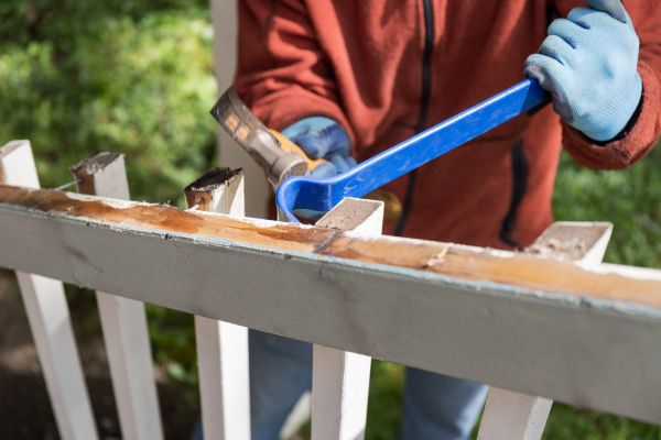 Cost of Deck Railing Replacement in Monroe Township