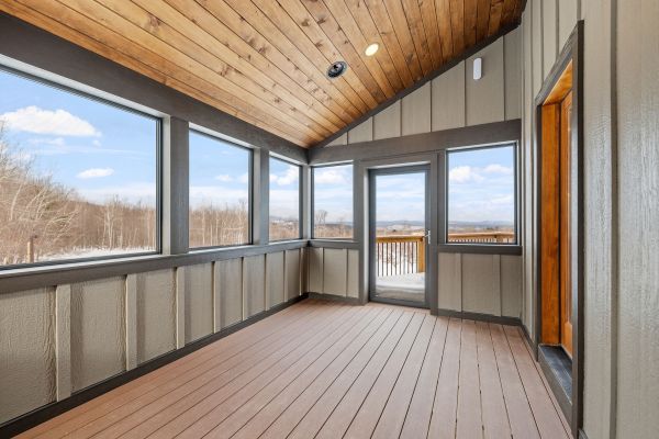 Porch Ceiling Installation in Monroe Township