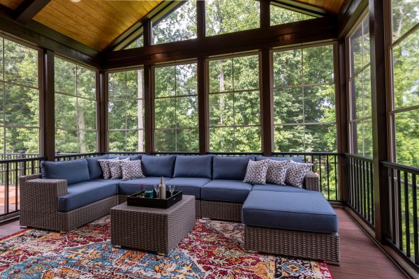 Enclosed Deck Installation in Monroe Township