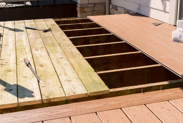 Cost of Deck Floor Replacement in Monroe Township