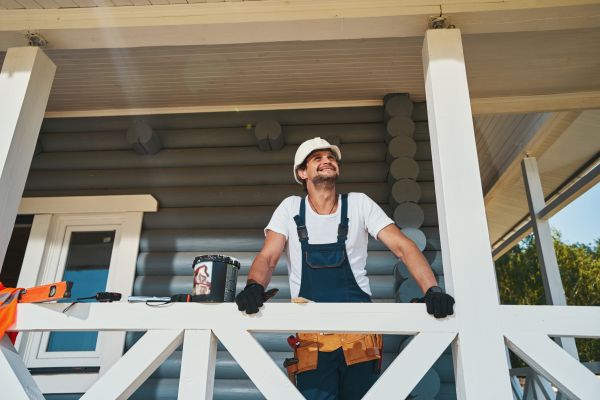 Porch Ceiling Construction in Monroe Township