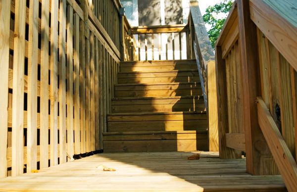 Cost of Deck Steps Replacement in Monroe Township