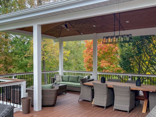 Deck Enclosure Construction in Monroe Township