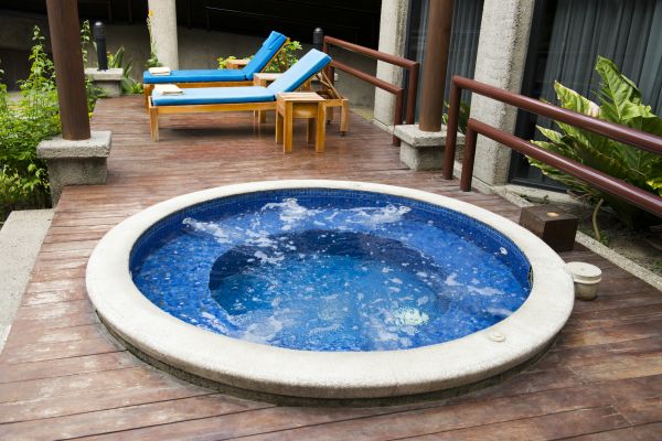 Hot Tub Deck Construction in Monroe Township