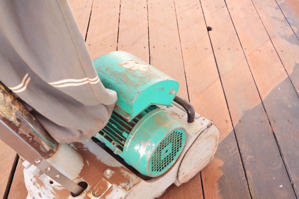 Cost of Cedar Deck Sanding in Monroe Township